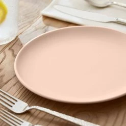 Taryn Melamine Salad Plates in Matte Aged Clay (Set of 6) by StyleWell -Dinnerware Shop aged clay stylewell salad plates dessert plates aa5479acl a0 1000
