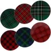 Christmas Plaid 10.75 in. Dinner Plate (Set of 6) by Certified International 1 Christmas Plaid 10.75 in. Dinner Plate (Set of 6) by Certified International -Dinnerware Shop assorted colors certified international dinner plates 22925set6 64 1000
