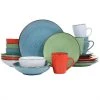 Evelyn 20 Piece Round Stoneware Dinnerware Set in Assorted Colors by Elama 1 Evelyn 20 Piece Round Stoneware Dinnerware Set in Assorted Colors by Elama -Dinnerware Shop assorted elama dinnerware sets 985115302m 64 1000
