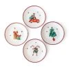 Assorted Holiday Appetizer Plates (Set of 4) by Over and Back -Dinnerware Shop assorted over and back salad plates dessert plates 936106 64 1000