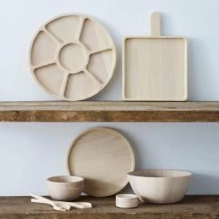 Hammock Wood Round Charger 13 in. by Noritake -Dinnerware Shop beige cream noritake charger plates w002 679 4f 1000