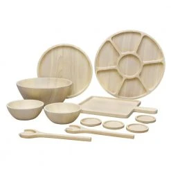 Hammock Wood Round Charger 13 in. by Noritake -Dinnerware Shop beige cream noritake charger plates w002 679 c3 1000