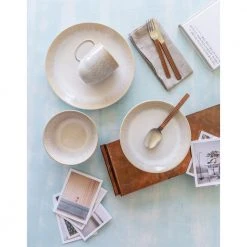 Alabaster 16-Piece Casual Beige Stoneware Dinnerware Set (Service for 4) by Over and Back -Dinnerware Shop beige over and back dinnerware sets 915071 31 1000