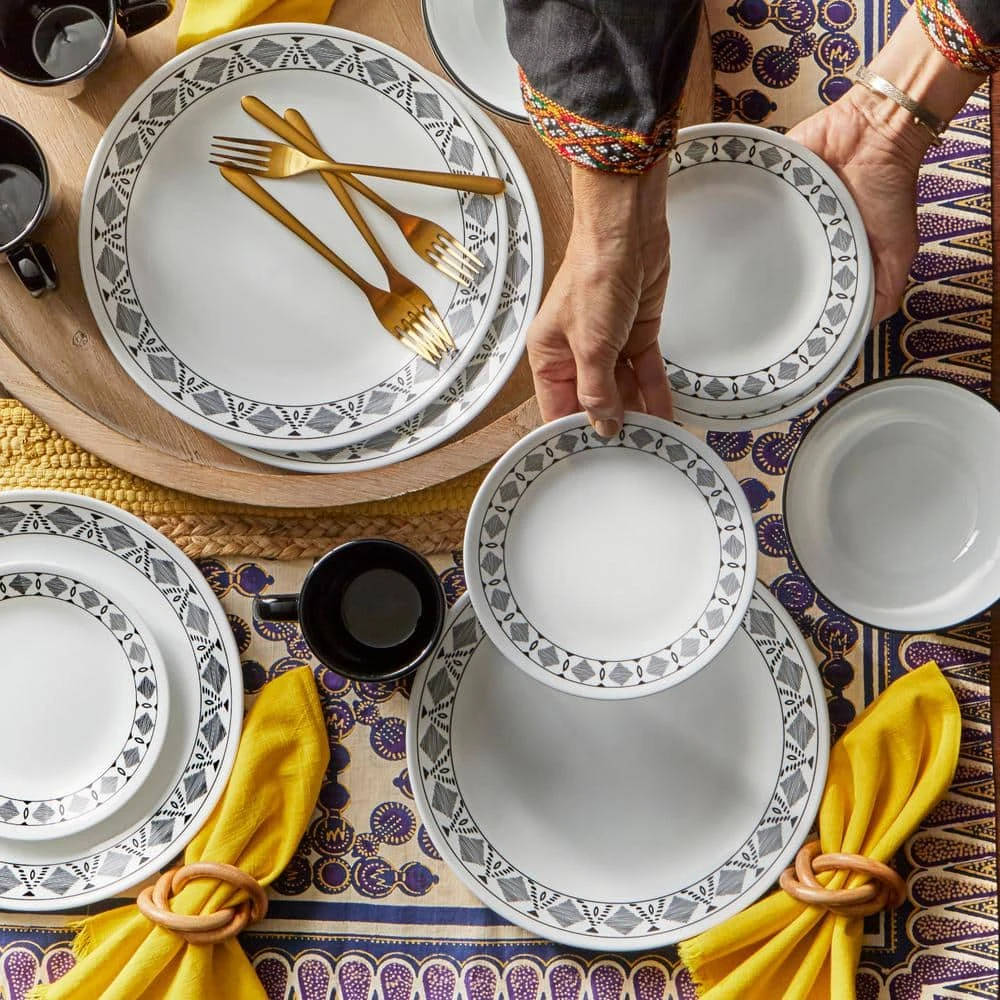 Cusco 16-piece Dinnerware Set (Service for 4) by Corelle 5 Cusco 16-piece Dinnerware Set (Service for 4) by Corelle - Image 3