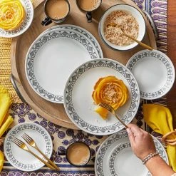 Cusco 16-piece Dinnerware Set (Service for 4) by Corelle 9 Cusco 16-piece Dinnerware Set (Service for 4) by Corelle -Dinnerware Shop black and white corelle dinnerware sets 1137505 44 1000