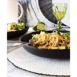 36 fl.oz. Black Stoneware Bowl (Set of 4) by Over and Back -Dinnerware Shop black over and back bowls 932061 4f 1000