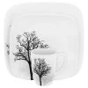 Square 16-Piece Seasonal Black Trees Glass Dinnerware Set (Service for 4) by Corelle 2 Square 16-Piece Seasonal Black Trees Glass Dinnerware Set (Service for 4) by Corelle -Dinnerware Shop black trees corelle dinnerware sets 1119417 64 1000
