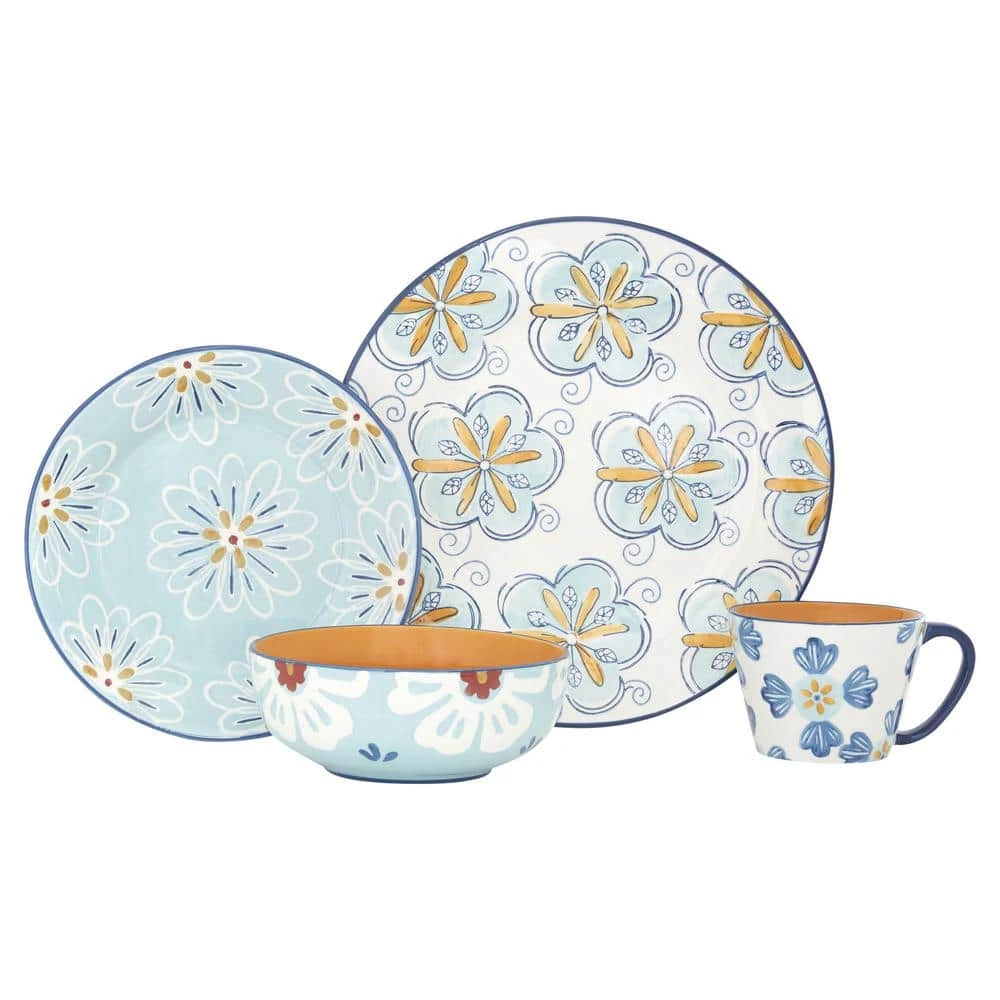 Cara 16-Piece Stoneware Dinnerware Set with Service for 4-People by BAUM 3 Cara 16-Piece Stoneware Dinnerware Set with Service for 4-People by BAUM