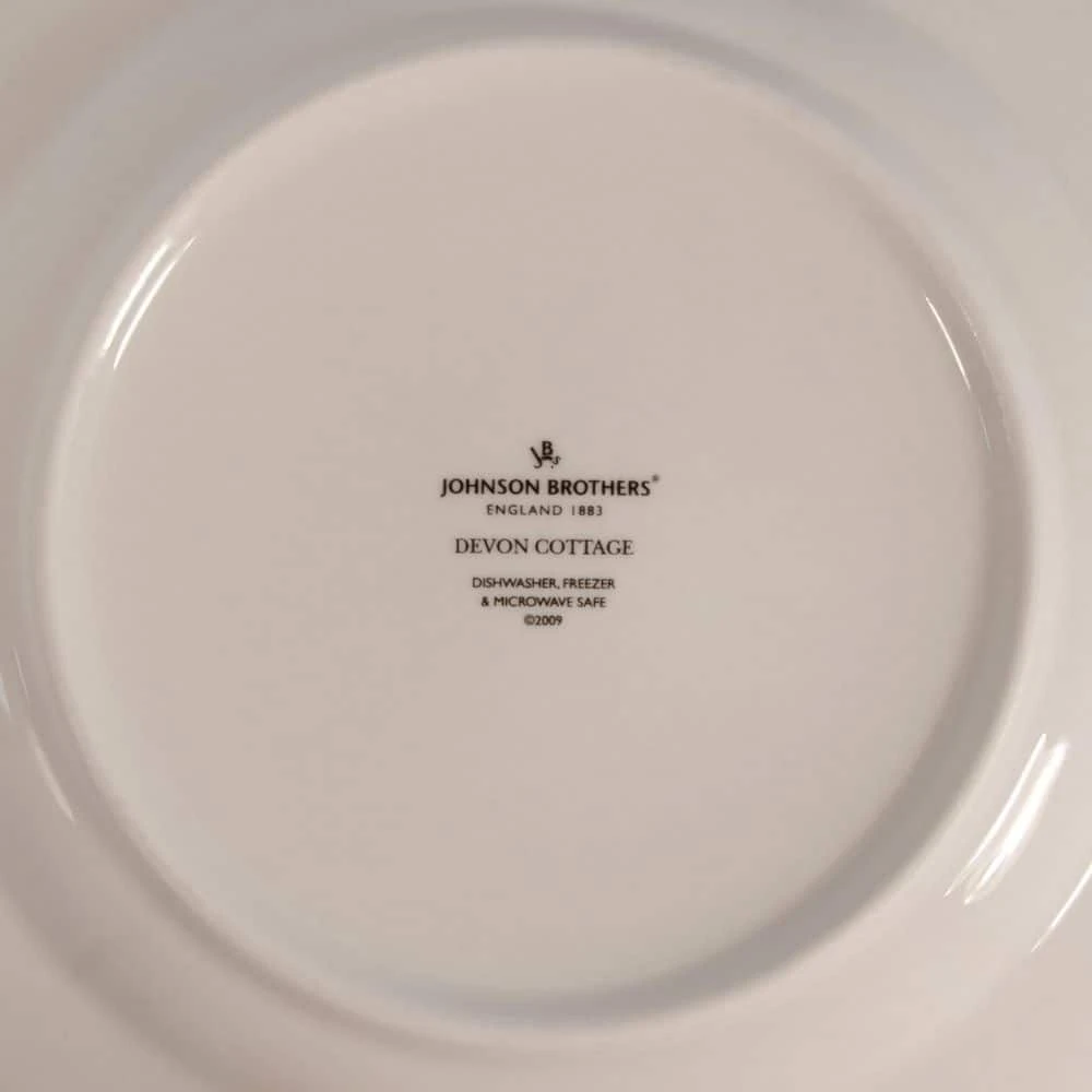 10.6 in. Devon Cottage Dinner Plate by Unbranded 4 10.6 in. Devon Cottage Dinner Plate by Unbranded - Image 2
