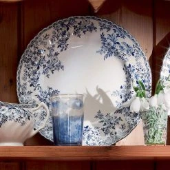10.6 in. Devon Cottage Dinner Plate by Unbranded 10 10.6 in. Devon Cottage Dinner Plate by Unbranded -Dinnerware Shop blue and white dinner plates a8200600301 4f 1000