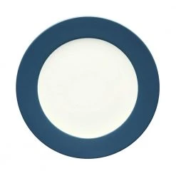 Colorwave Blue Stoneware Rim Salad Plate 8-1/4 in. by Noritake