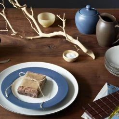 Colorwave Blue Stoneware Rim Salad Plate 8-1/4 in. by Noritake 14 Colorwave Blue Stoneware Rim Salad Plate 8-1/4 in. by Noritake -Dinnerware Shop blue noritake salad plates dessert plates 8484 605 fa 1000