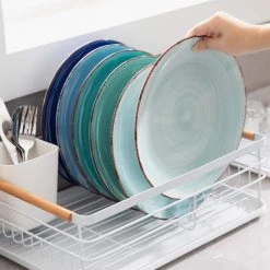 Bonita Blue Series Stoneware Dinner Plates (Set of 6) by vancasso -Dinnerware Shop blue series vancasso dinner plates vc bonita bdp 76 1000