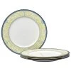Menorca Palace Blue/Yellow White Bone China Dinner Plate 10-3/4 in. (Set of 4) by Noritake 1 Menorca Palace Blue/Yellow White Bone China Dinner Plate 10-3/4 in. (Set of 4) by Noritake -Dinnerware Shop blue yellow noritake dinner plates 4964 406d 64 1000