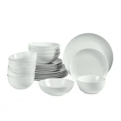 Organic White 24-Piece Casual Bone White Porcelain Dinnerware Set (Service for 6) by Over and Back 7 Organic White 24-Piece Casual Bone White Porcelain Dinnerware Set (Service for 6) by Over and Back -Dinnerware Shop bone white over and back dinnerware sets 914029 31 1000