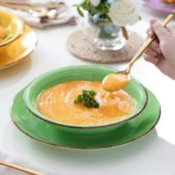 Bonita 18-Piece Stoneware Assorted Colors Dinnerware Set (Service For 6) by vancasso -Dinnerware Shop bonita csb vancasso dinnerware sets vc bonita csb 1f 1000