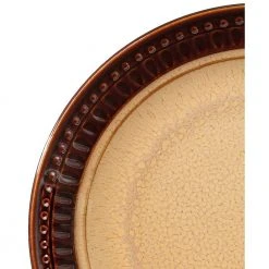 16-Piece Contrast Stoneware Set (Service for 4) by Lorren Home Trends -Dinnerware Shop brown lorren home trends dinnerware sets lh534 1f 1000
