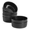Trenblay Melamine Dinner Bowls in Charcoal Black (Set of 6) by Home Decorators Collection 2 Trenblay Melamine Dinner Bowls in Charcoal Black (Set of 6) by Home Decorators Collection -Dinnerware Shop charcoal black home decorators collection bowls tpl5073mbblk 64 1000