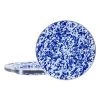 Cobalt Swirl 10.5 in. Enamelware Round Dinner Plates (Set of 4) by Golden Rabbit 2 Cobalt Swirl 10.5 in. Enamelware Round Dinner Plates (Set of 4) by Golden Rabbit -Dinnerware Shop cobalt swirl golden rabbit dinner plates cb07s4 64 1000