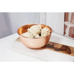 5 in. 100% Pure Copper Ice Cream Bowls (Set of 2) For Your Copper Kitchenware And Copper Dishware Collection by Alchemade -Dinnerware Shop copper alchemade bowls alch 5004 44 1000