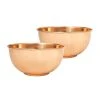 5 in. 100% Pure Copper Ice Cream Bowls (Set of 2) For Your Copper Kitchenware And Copper Dishware Collection by Alchemade -Dinnerware Shop copper alchemade bowls alch 5004 64 1000