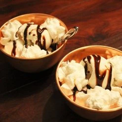 5 in. 100% Pure Copper Ice Cream Bowls (Set of 2) For Your Copper Kitchenware And Copper Dishware Collection by Alchemade -Dinnerware Shop copper alchemade bowls alch 5004 76 1000