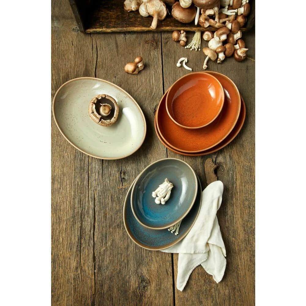 8.25 in. Cotta Porcelain Coupe Plates (Set of 36) by Oneida 4 8.25 in. Cotta Porcelain Coupe Plates (Set of 36) by Oneida - Image 2