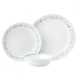 16-Piece Casual Country Cottage Glass Dinnerware Set (Service for 4) by Corelle -Dinnerware Shop country cottage corelle dinnerware sets 6022006 31 1000
