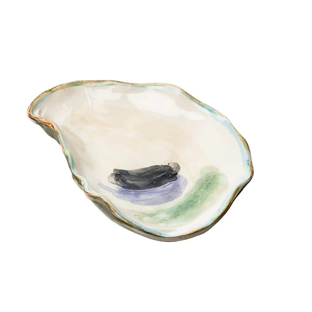 Seaside Medium Oyster Plate (Set of 4) by Abigails 3 Seaside Medium Oyster Plate (Set of 4) by Abigails