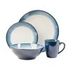 Novelle 16-Piece Casual Dusk Porcelain Dinnerware Set (Service for 4) by Sango -Dinnerware Shop dusk sango dinnerware sets 3647bl800acn25 64 1000