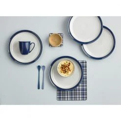 Elements Dark Blue Dinner Plate by Denby -Dinnerware Shop elements dark blue denby dinner plates eldb 003 1f 1000