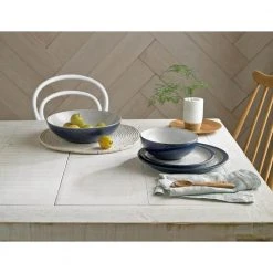 Elements Dark Blue Dinner Plate by Denby -Dinnerware Shop elements dark blue denby dinner plates eldb 003 31 1000