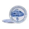Fish Camp 12.5 in. Enamelware Round Chargers (Set of 2) by Golden Rabbit 2 Fish Camp 12.5 in. Enamelware Round Chargers (Set of 2) by Golden Rabbit -Dinnerware Shop fish camp golden rabbit dinner plates fc36s2 64 1000