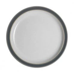 Elements Fossil Grey Dinner Plate by Denby