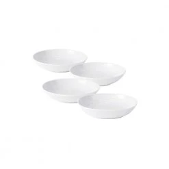 Gordon Ramsay Maze 32 fl. oz. White Stoneware Pasta Bowl (Set of 4) by Royal Doulton Exclusively for Gordon Ramsay