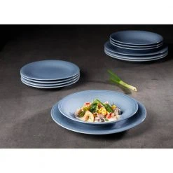 Color Loop Horizon 12-piece Porcelain Dinnerware Set by Villeroy & Boch 8 Color Loop Horizon 12-piece Porcelain Dinnerware Set by Villeroy & Boch -Dinnerware Shop glazed villeroy boch dinnerware sets 1952807271 31 1000