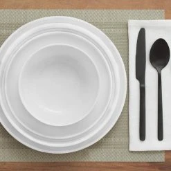 Chastain 16-Piece Solid Stoneware Dinnerware Set in Gloss White (Service for 4) by StyleWell 11 Chastain 16-Piece Solid Stoneware Dinnerware Set in Gloss White (Service for 4) by StyleWell -Dinnerware Shop gloss white stylewell dinnerware sets hd2112001a 40 1000