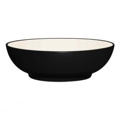 Colorwave Graphite Black Stoneware Cereal/Soup Bowl 7 in., 22 oz. by Noritake