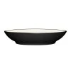 Colorwave Graphite Black Stoneware Coupe Pasta Bowl 9 in., 35 oz. by Noritake