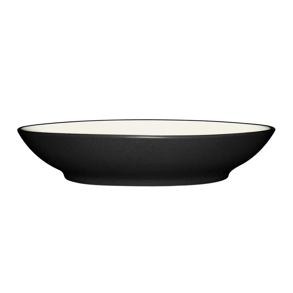 Colorwave Graphite Black Stoneware Coupe Pasta Bowl 9 in., 35 oz. by Noritake 3 Colorwave Graphite Black Stoneware Coupe Pasta Bowl 9 in., 35 oz. by Noritake