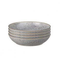 Studio Grey Stoneware 13.52 fl. oz. Pasta Bowl (Set of 4) by Denby