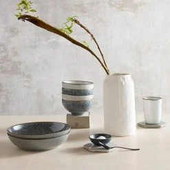 Studio Grey Stoneware 16.23 fl. oz. Rice Bowl (Set of 4) by Denby 7 Studio Grey Stoneware 16.23 fl. oz. Rice Bowl (Set of 4) by Denby -Dinnerware Shop gray denby bowls stg 209g 4 31 1000