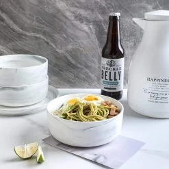 32-Piece Casual Gray Porcelain Dinnerware Set (Set for 8) by STONE LAIN -Dinnerware Shop gray stone lain dinnerware sets blb0463 b020002 1f 1000