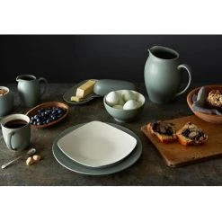 Colorwave Green Stoneware Rim Dinner Plate 11 in. (Set of 4) by Noritake -Dinnerware Shop green noritake dinner plates 8485 606d 1f 1000