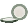 Colorwave Green Stoneware Rim Dinner Plate 11 in. (Set of 4) by Noritake -Dinnerware Shop green noritake dinner plates 8485 606d 64 1000