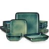 Stern 16-Piece Green Stoneware Dinnerware Set (Service for 4) by vancasso 1 Stern 16-Piece Green Stoneware Dinnerware Set (Service for 4) by vancasso -Dinnerware Shop green vancasso dinnerware sets vc stern g sl 64 1000