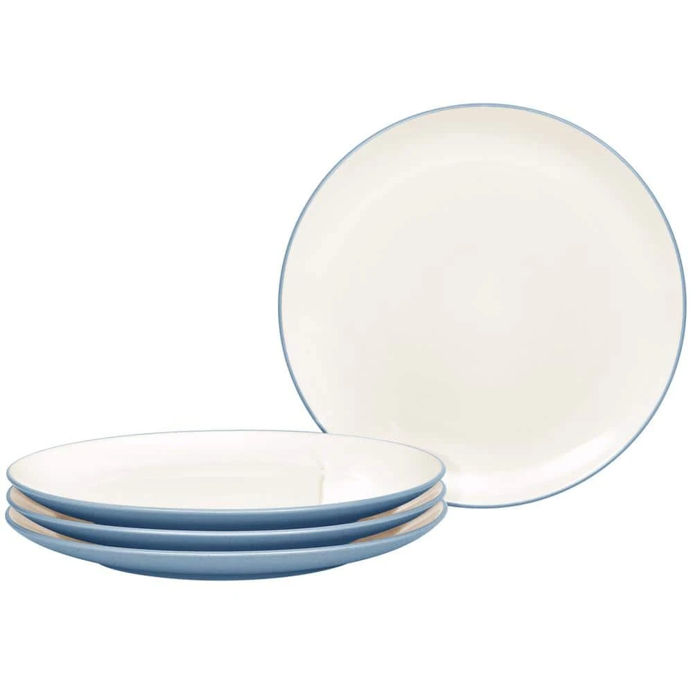 Colorwave Ice Light Blue Stoneware Coupe Dinner Plate 10-1/2 in. (Set of 4) by Noritake 3 Colorwave Ice Light Blue Stoneware Coupe Dinner Plate 10-1/2 in. (Set of 4) by Noritake