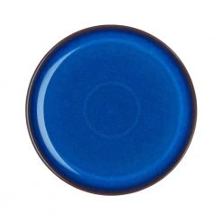 Imperial Blue Coupe Dinner Plate by Denby