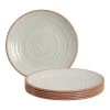 Azria Melamine Dinner Plates in Ivory (Set of 6) by Home Decorators Collection