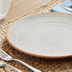 Azria Melamine Dinner Plates in Ivory (Set of 6) by Home Decorators Collection -Dinnerware Shop ivory home decorators collection dinner plates pan1105mdrsi a0 1000